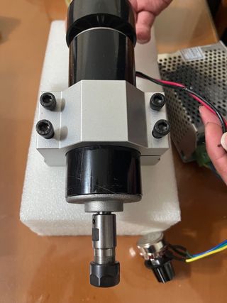 Motor Husillo CNC con Fuente de Alimentación + acc