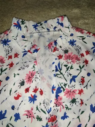 Blusa estampado de flores