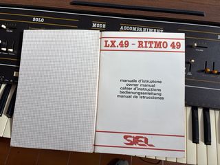Piano Siel Ritmo 49 con manual