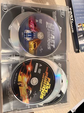 Colección Fast & Furious 7 Películas DVD