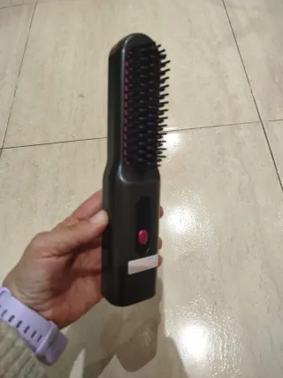 Cepillo Alisador Pelo Mini USB