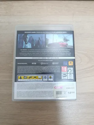 Juego PS3 Grand Theft Auto V