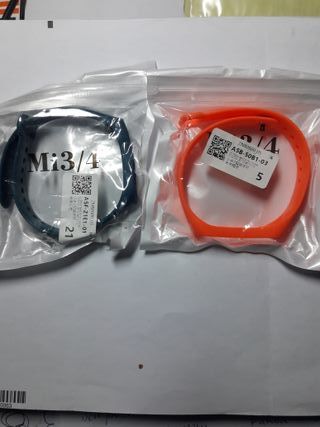 Correas para Xiaomi Mi Band 3/4 (2 unidades)