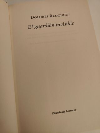 Libro El Guardián Invisible
