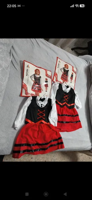 Trajes de pastorcilla