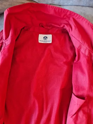 Chaqueta Bomber North Sails Roja
