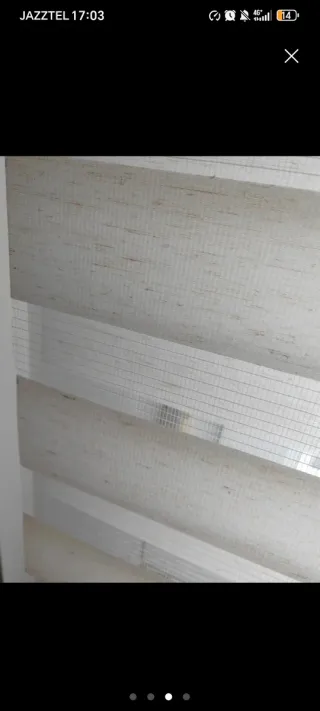 Estor Noche y Día Beige 173x180