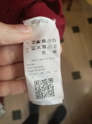 Maglioncino Brax Rosso Uomo Taglia M