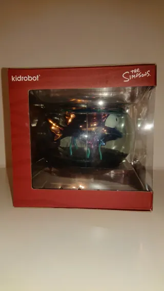 Figura 5.5" Blinky in fish bowl Simpsons Kidrobot