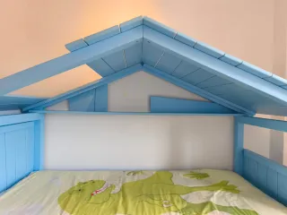 Cama infantil Cabaña Bosque Azul
