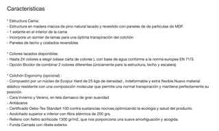 Cama infantil Cabaña Bosque Azul