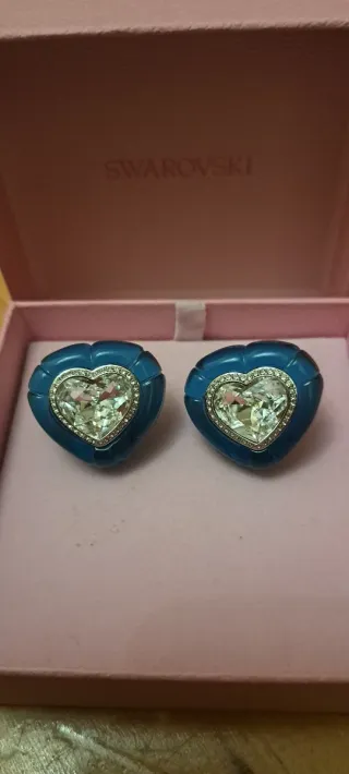 Pendientes Swarovski originales Azul Col. Dulcis