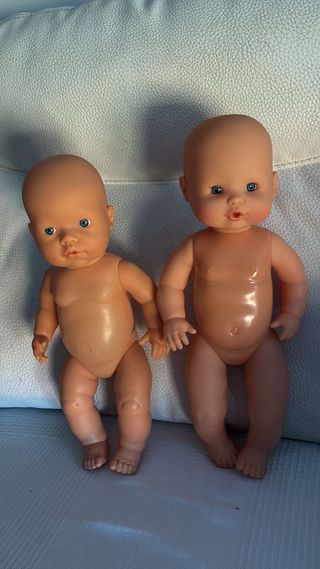 Lote 2 muñecos bebé