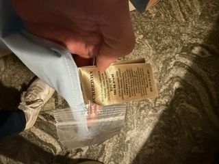 Camicia Burberry azzurra - Mai usata