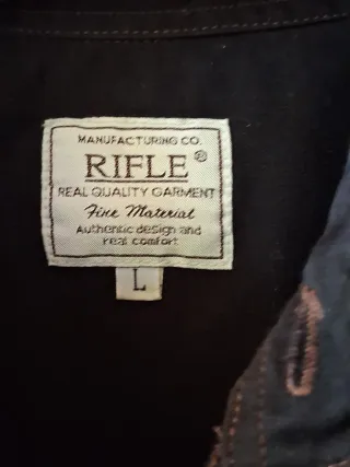 Camicia uomo Rifle nera