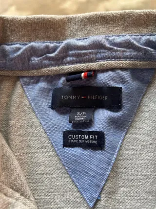 Polo Tommy Hilfiger grigio taglia M