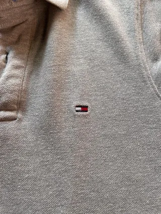 Polo Tommy Hilfiger grigio taglia M