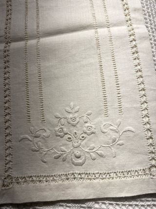 Paninho bordado artesanal