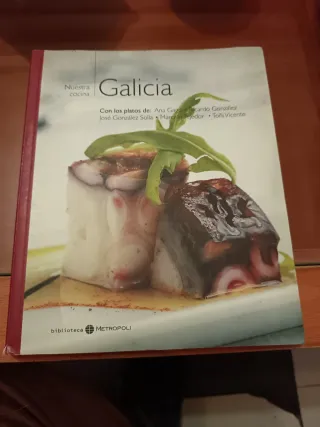 Libro recetas cocina gallega