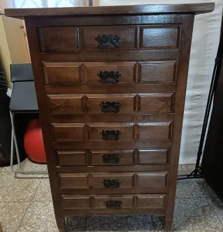 Sinfonier madera 7 cajones