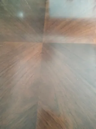 Mesa de centro madera y cristal