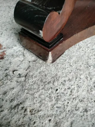 Mesa de centro madera y cristal