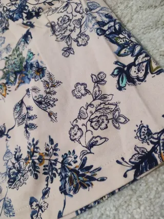 Falda mini estampada floral