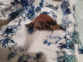 Falda mini estampada floral