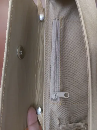 Bolso de fiesta dorado