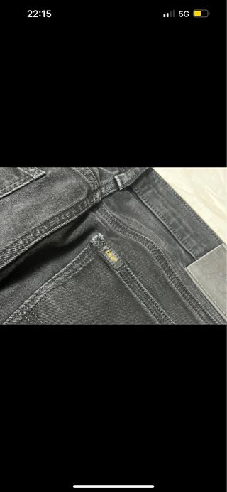 Jeans Lee Nero Taglia 46 Nuovo