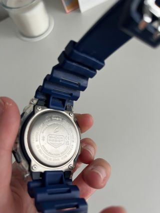 Reloj Casio G-Shock GBX-100S Transparente y Azul