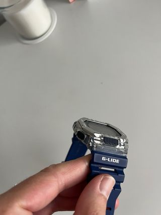 Reloj Casio G-Shock GBX-100S Transparente y Azul