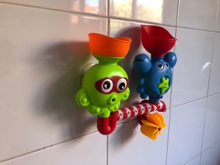 Juguetes Bañera Bebé Pulpo y Cangrejo