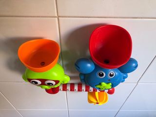 Juguetes Bañera Bebé Pulpo y Cangrejo