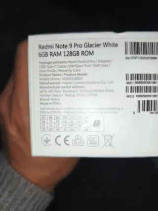 Xiaomi Redmi Note 9 Pro