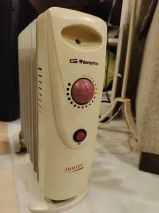 Radiador de aceite blanco