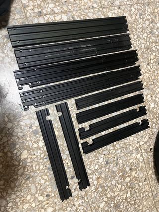 Lote perfiles aluminio CNC