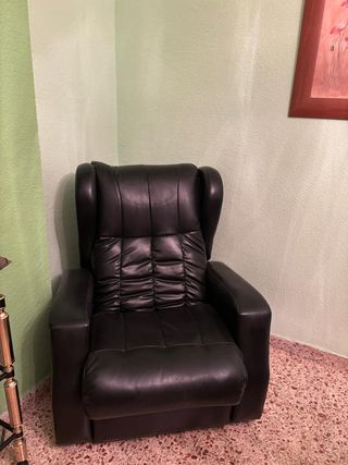 Sillón Relax Reclinable Negro