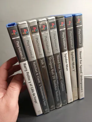 Lote 8 Juegos PlayStation 2 (PS2)