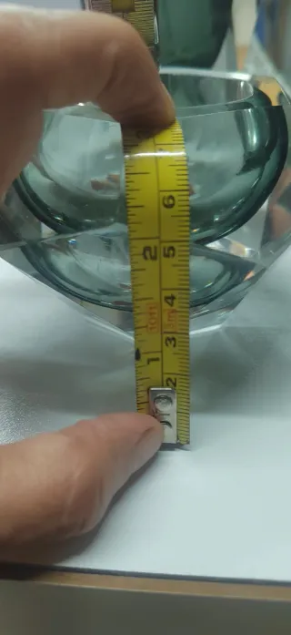 Set da tavolo in vetro di Murano grigio