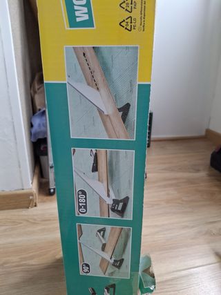 Guillotina Wolfcraft LC 600 para suelo laminado