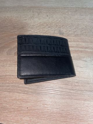 Cartera de hombre negra