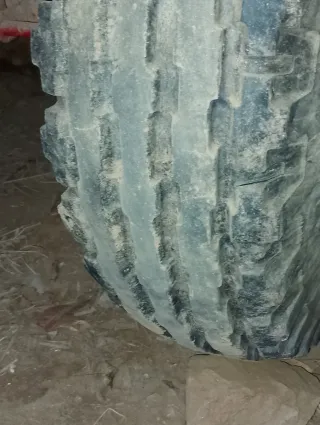 Remolque agrícola rojo