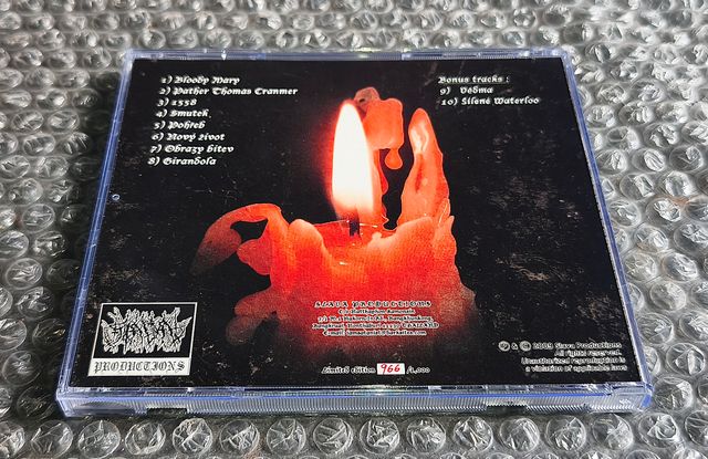 CD Tudor Bloody Mary Black Metal