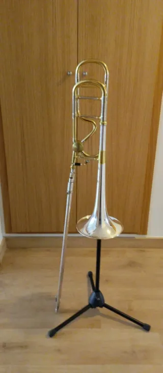 Trombón Stomvi Titán Sib/Fa Plata