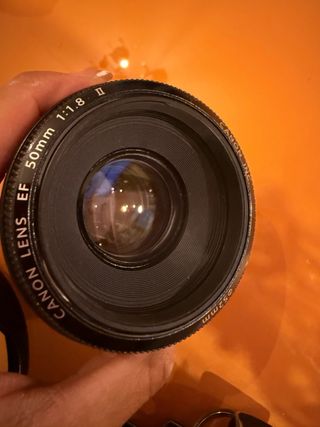 Objetivo Canon EF 50mm 1:1.8 II