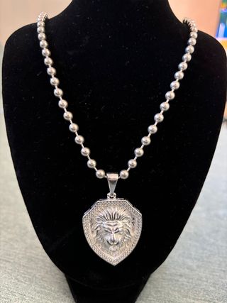 Cadena Plata 925 con Colgante León