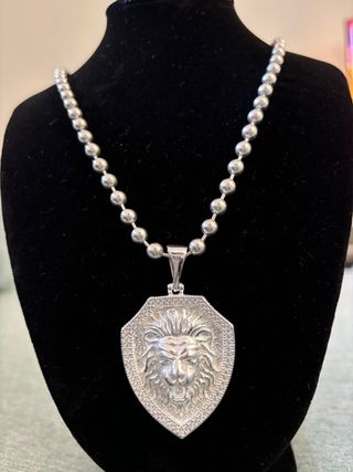 Cadena Plata 925 con Colgante León