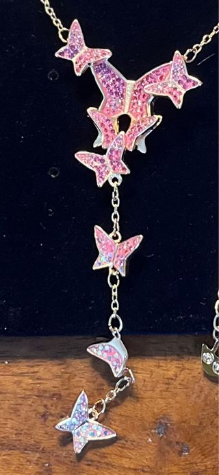 Collar Swarovski Y Idyllia Lilia Mariposas