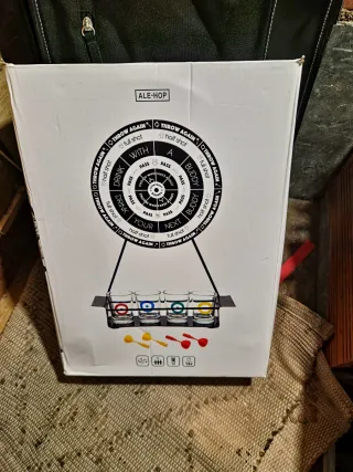 Jogo de beber setas magnético